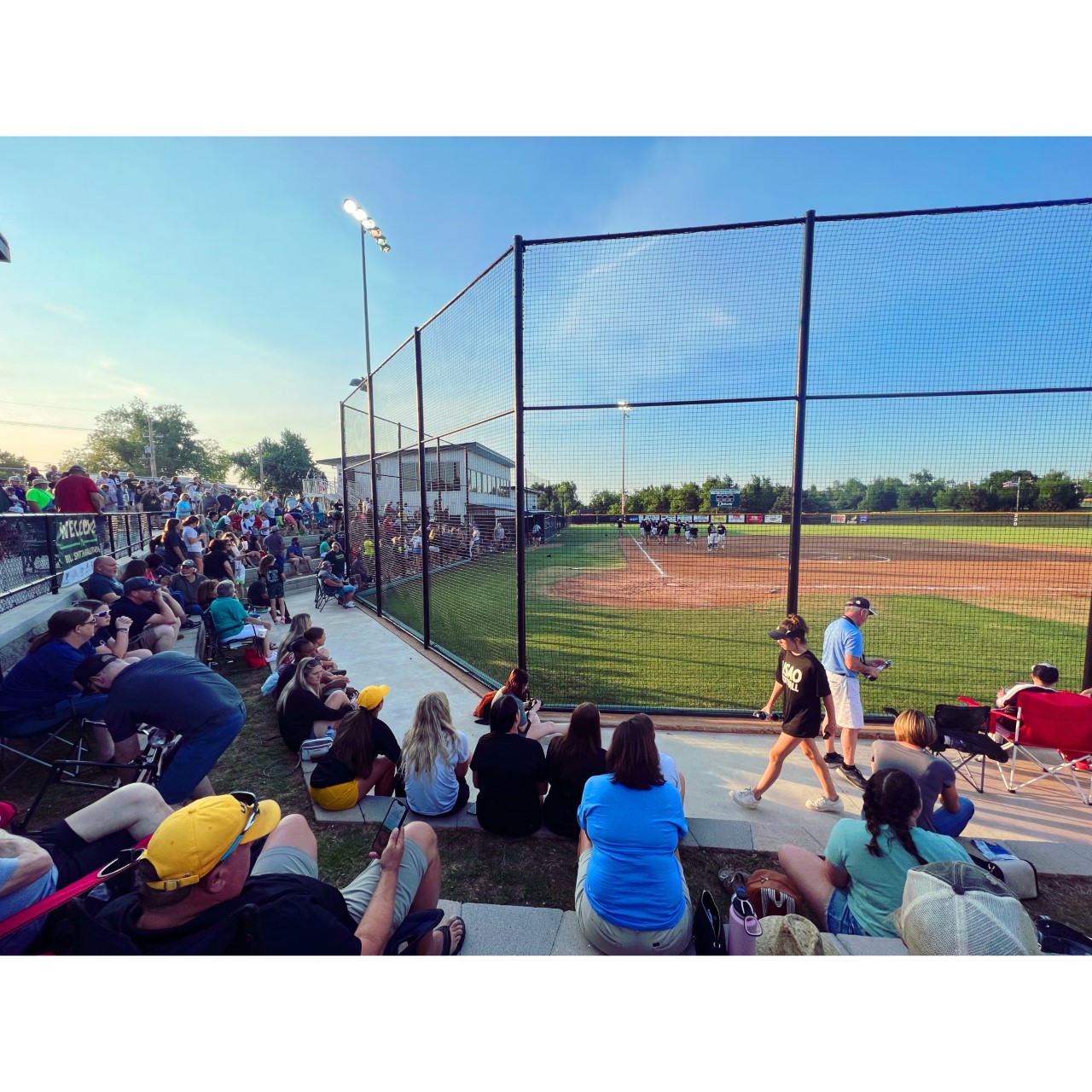 spectators at the stadium