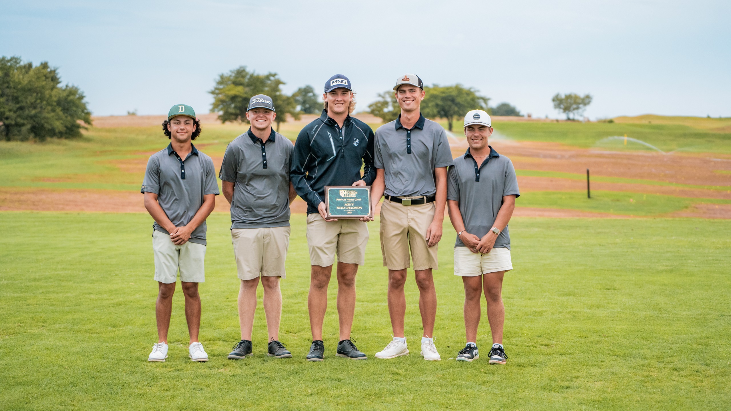 men's golf champions at battle at winter creek